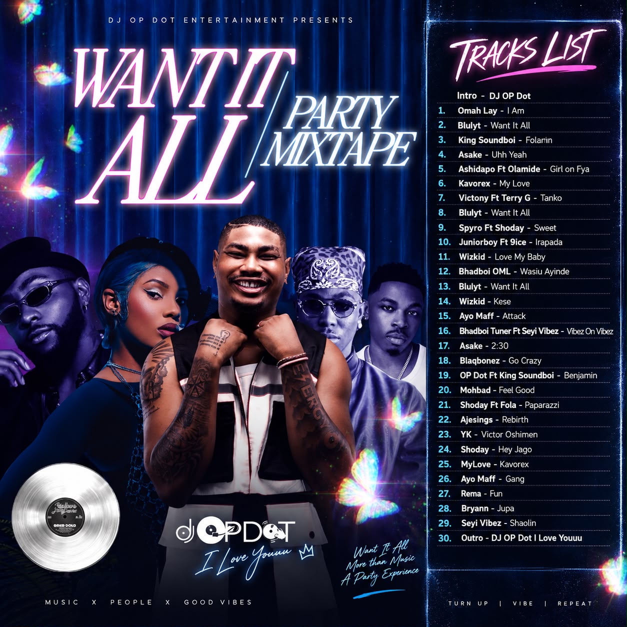 DJ OP Dot – Want It All (Party Mix)