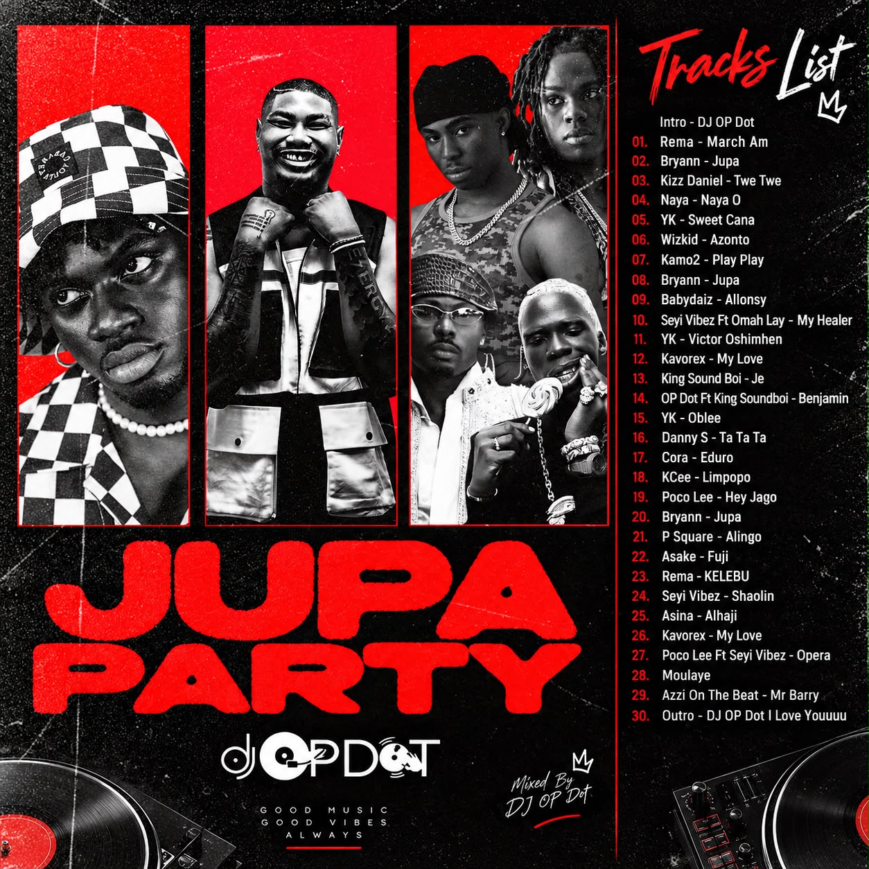 DJ OP Dot – Jupa Party Mix
