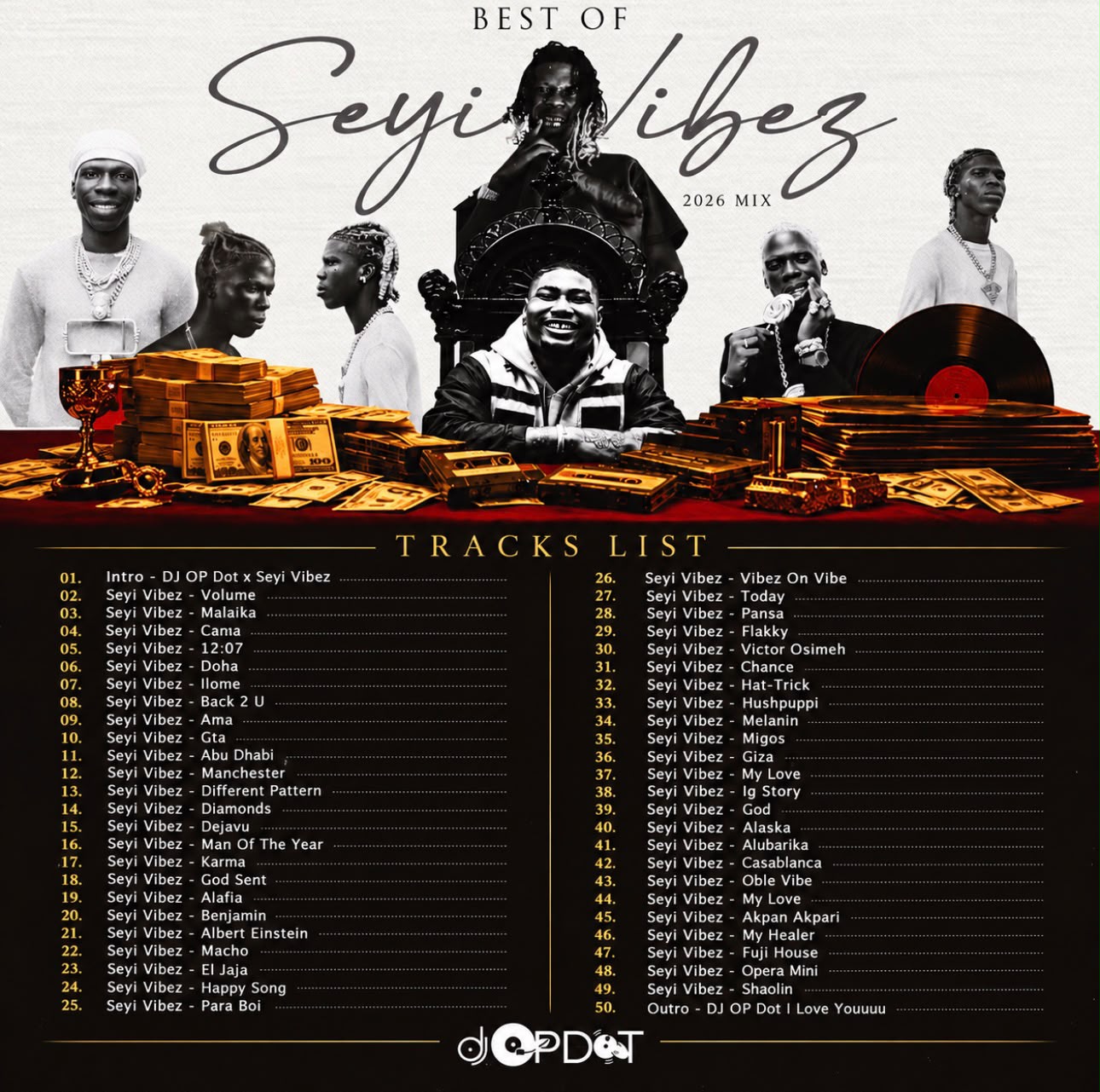 DJ OP Dot – Best Of Seyi Vibez (2026 Mix)