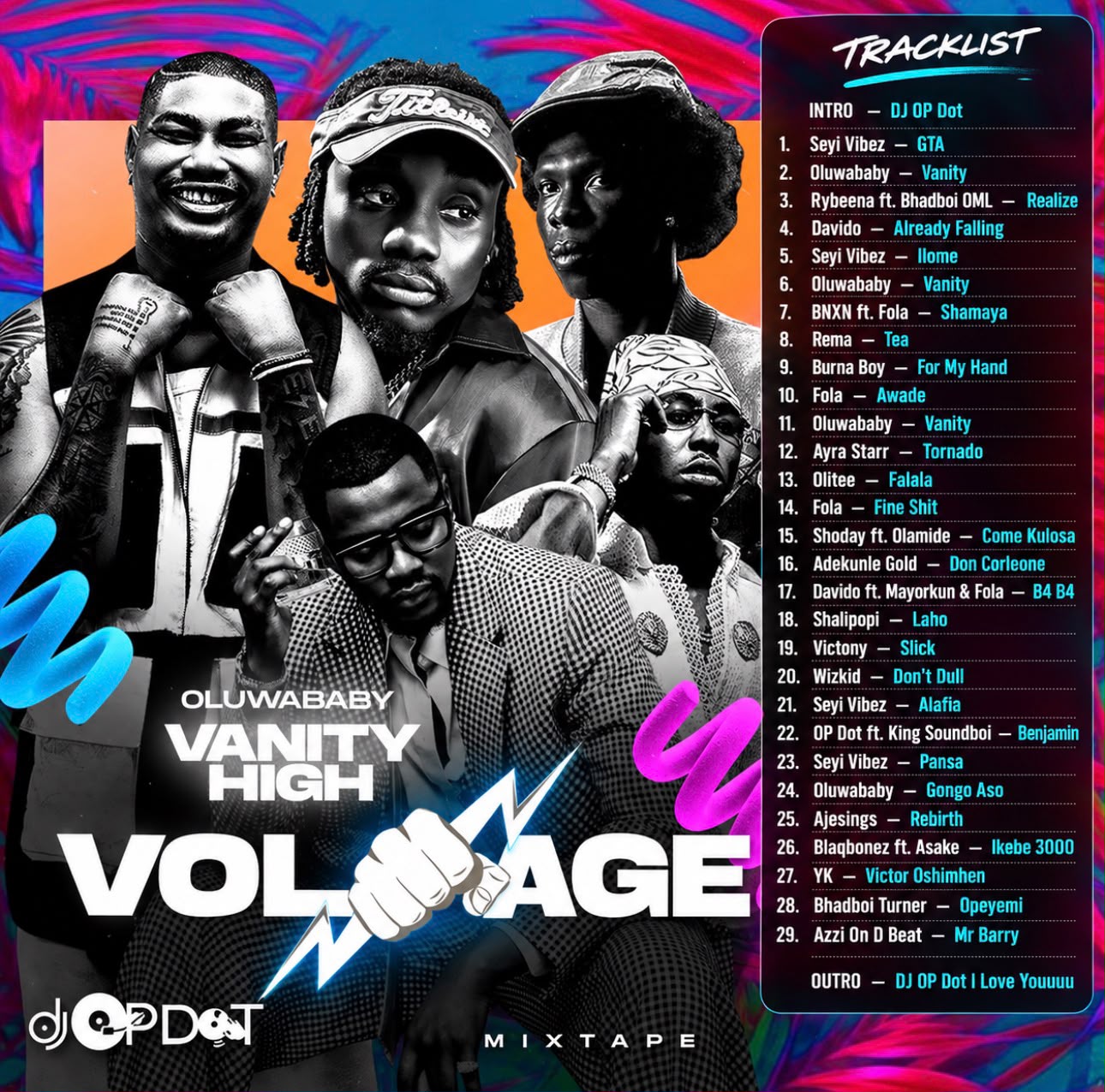 DJ OP Dot – Vanity High Voltage Mix